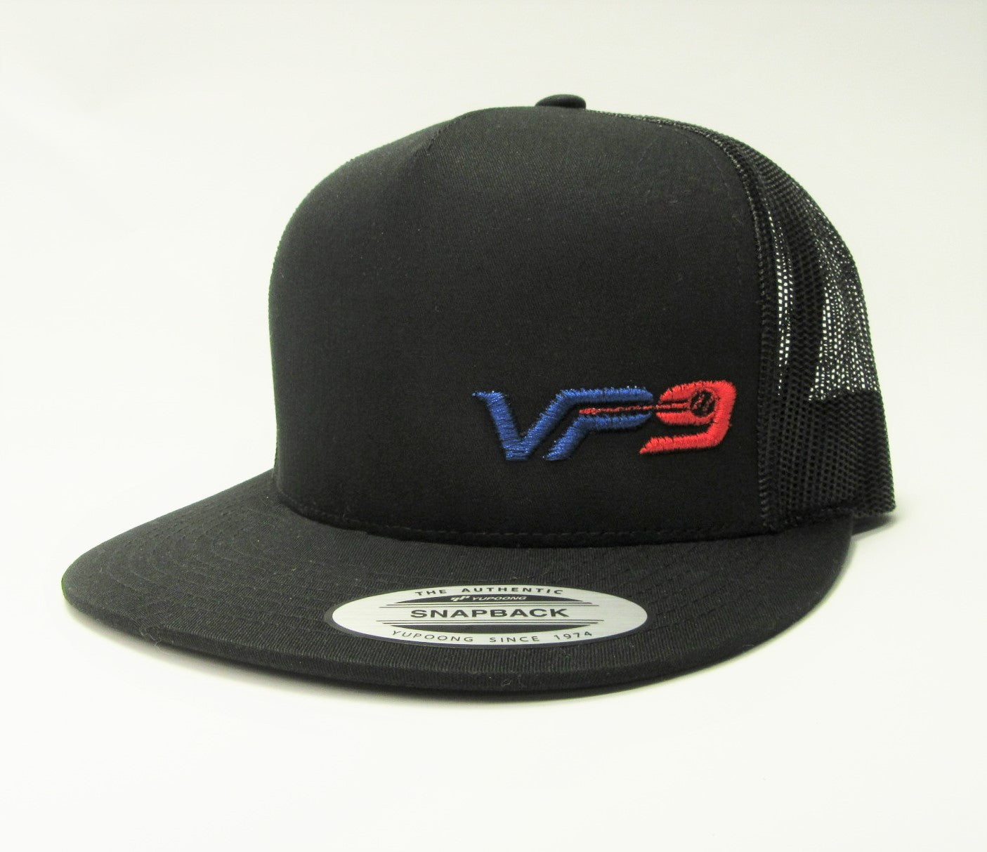 VP9 Snapback Flat Bill Trucker Cap